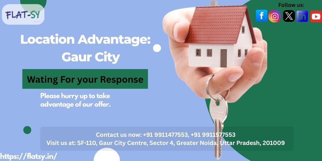 New Modern Apartments in Gaur city | Smart & Stylish Living with Flatsy.in