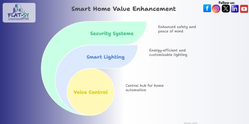 The potential of automation through a smart home in Amrapali Golf Homes Why buyers are rushing to make purchases of 3 BHK Apartments for Sale in Amrapali Golf Home.