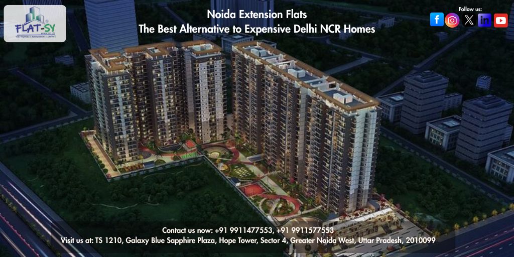 Noida extn flats