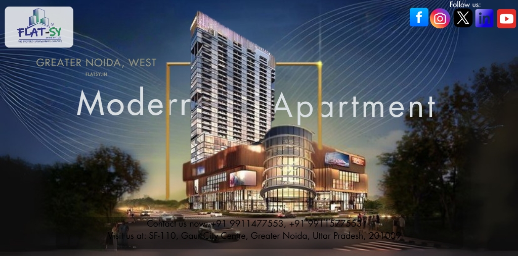 Modern apartment in Greater Noida West