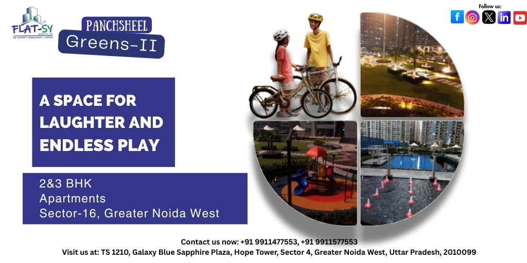 Panchsheel Flats at Noida Extension: A Name that You Can Trust.
