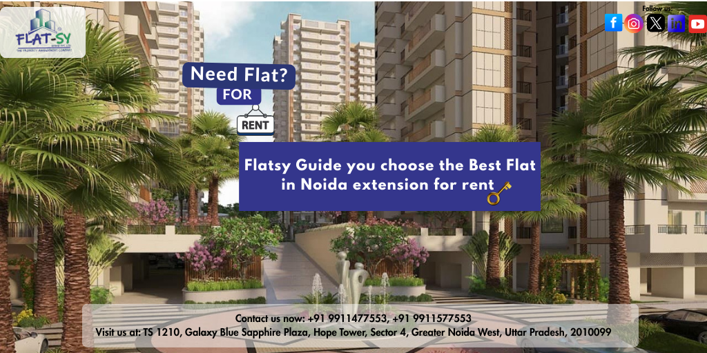 Flat in Noida Extension for Rent