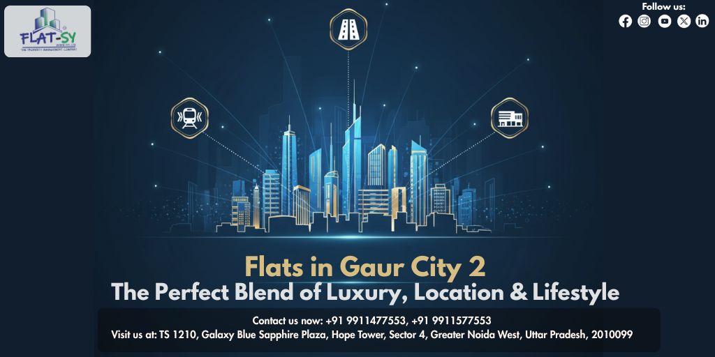 Flats in gaur city 2