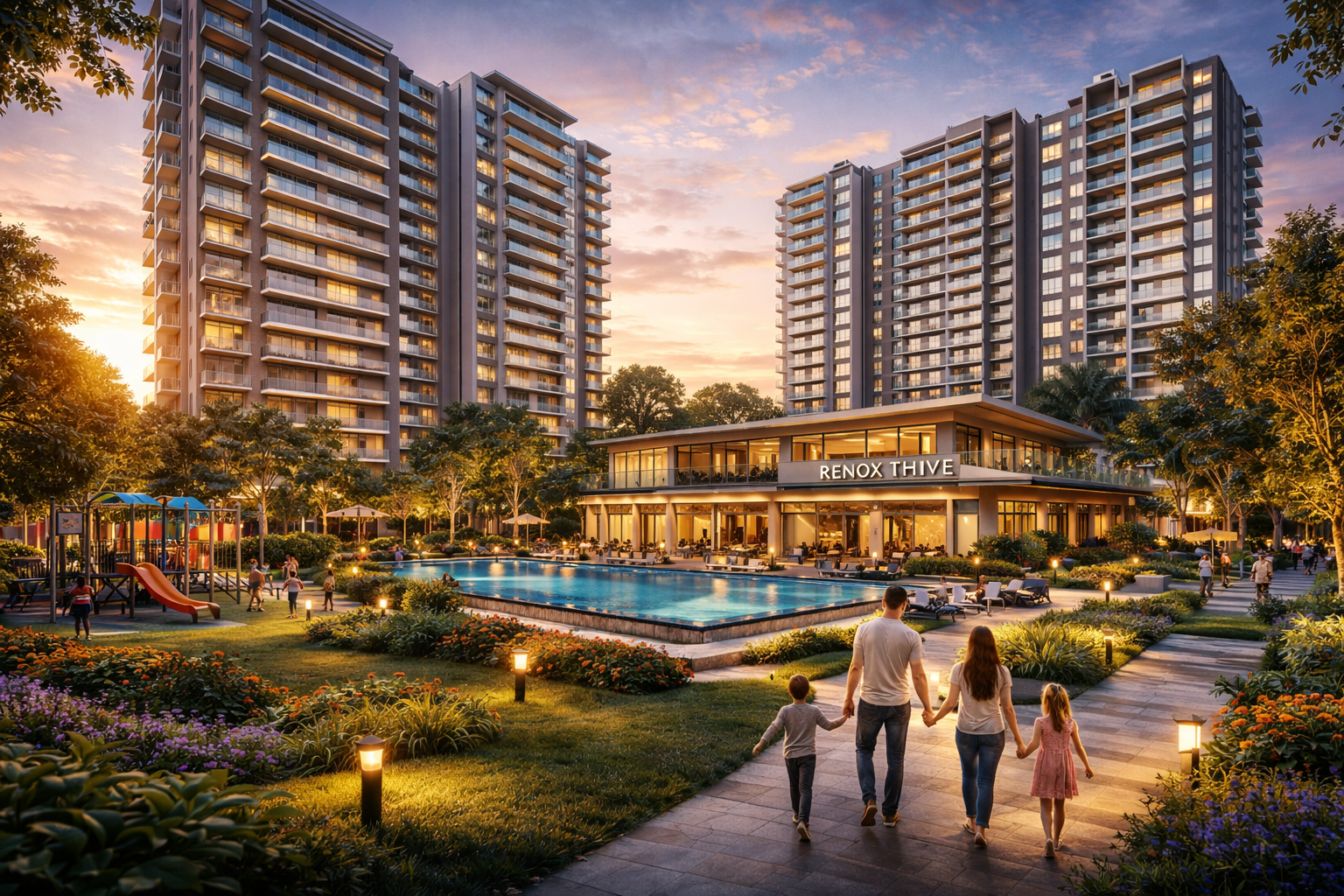 3BHK Flats in Renox Thrive