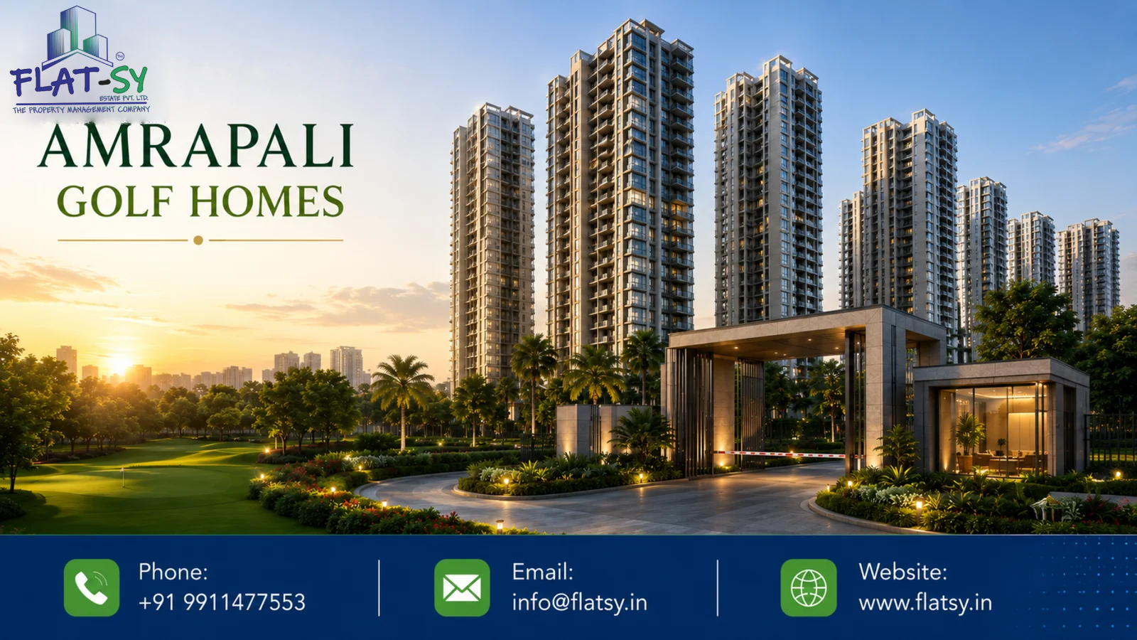 Amrapali Golf Homes Noida extension.
