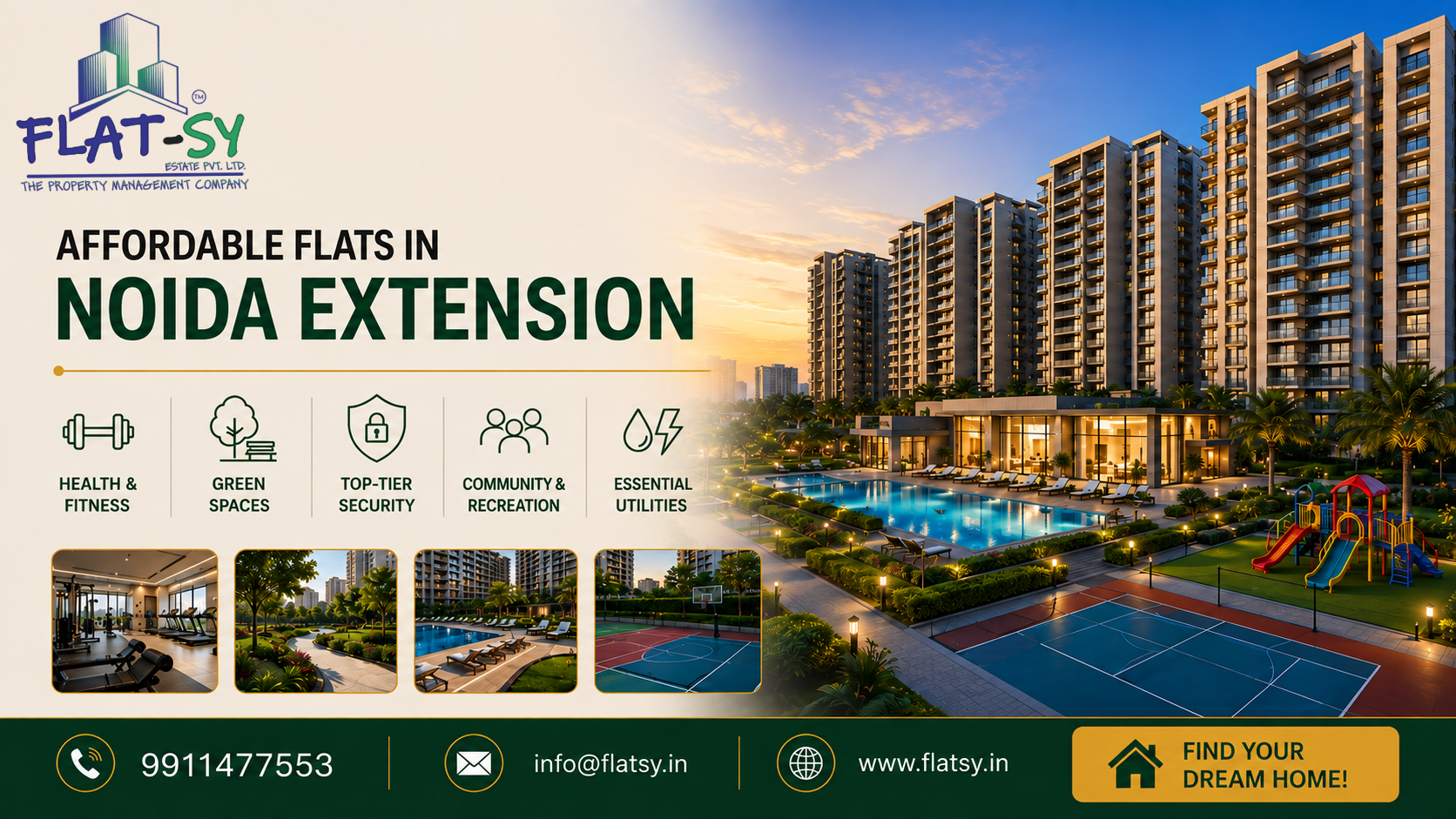 flats in Noida Extension.