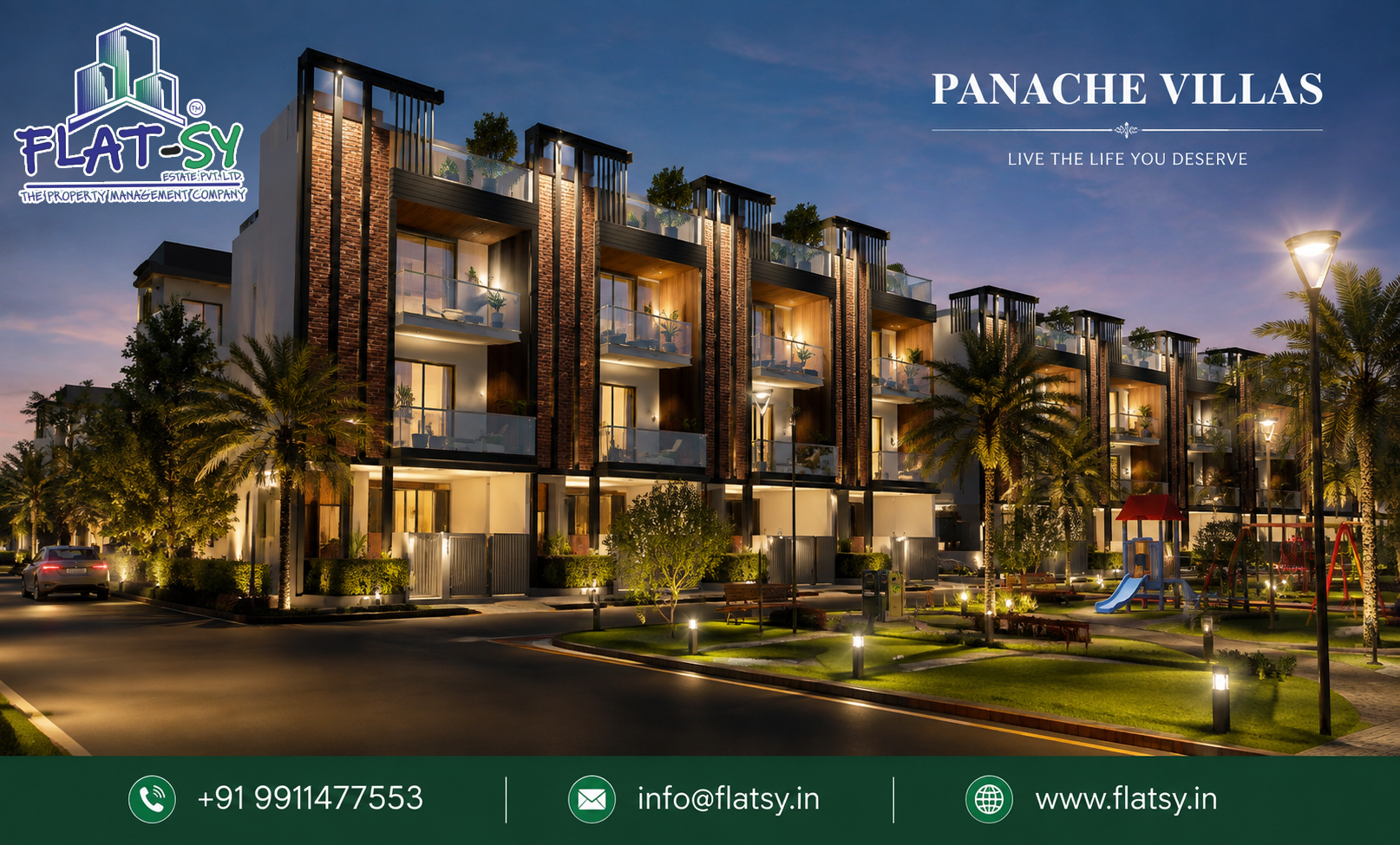 Buy 3 BHK / 4 BHK luxury villas in Panache.